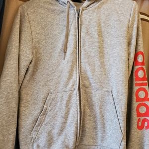 Adidas zip up hoodie
